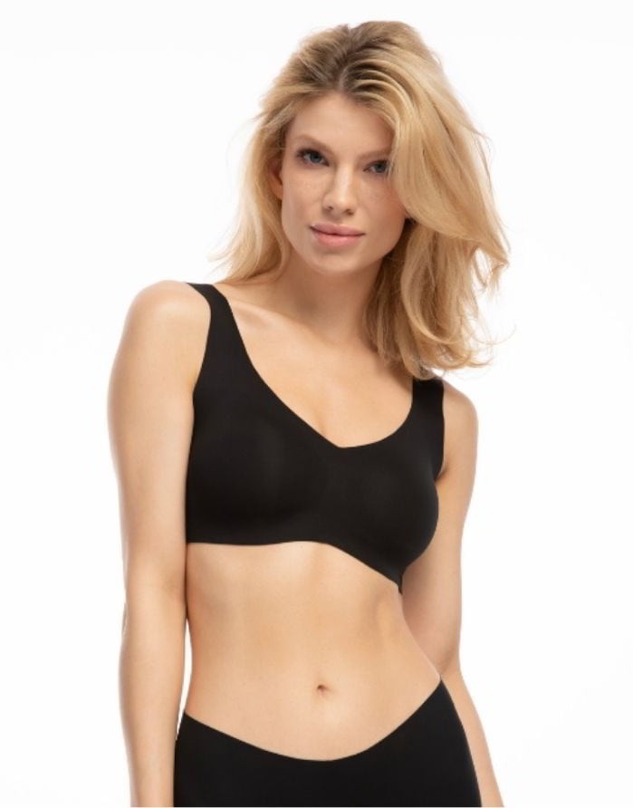 Õmblusteta rinnahoidja "Infinity Top Black"
