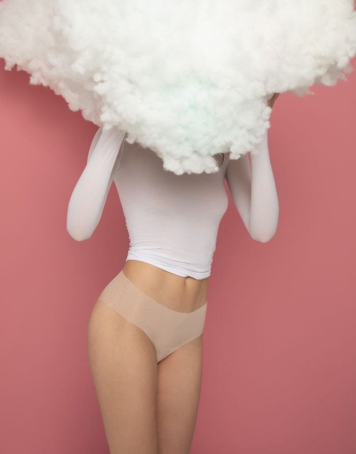 Naiste aluspüksid "Mousse Classic Beige"