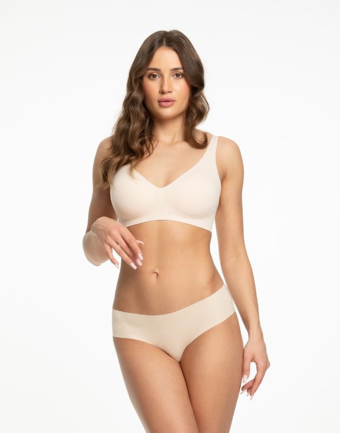 Õmblusteta rinnahoidja "Jelly Beige"