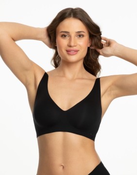 Seamless bra "Jelly Black"