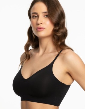 Õmblusteta rinnahoidja "Simple Bra Top Black"