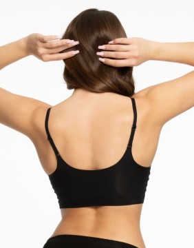 Õmblusteta rinnahoidja "Simple Bra Top Black"