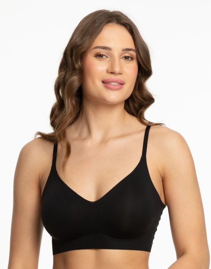 Õmblusteta rinnahoidja "Simple Bra Top Black"