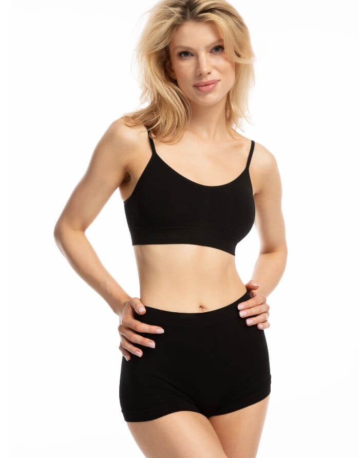 Бюстгальтер Bralette "BAMBOO Black"