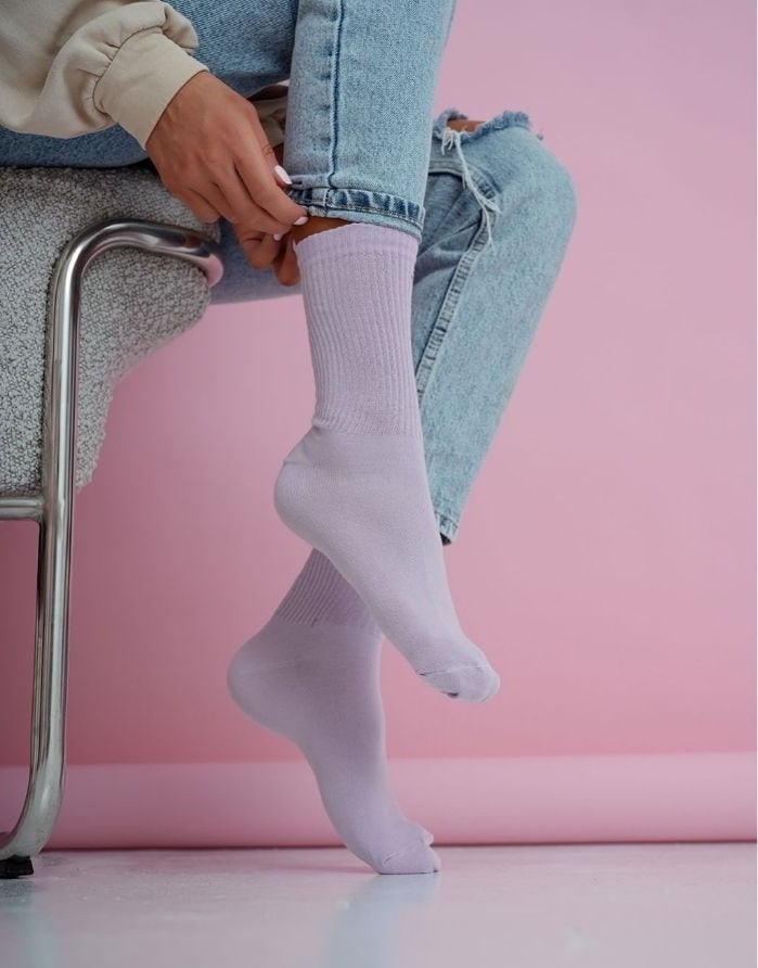 Women's socks "Smooth Lilic"