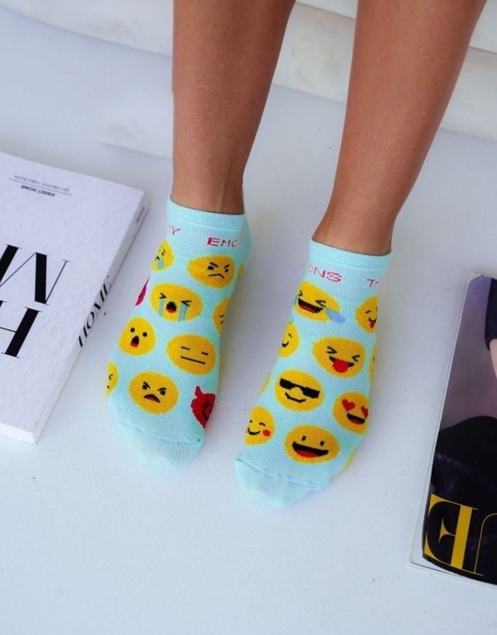 Женские носки "Emoji Mint"