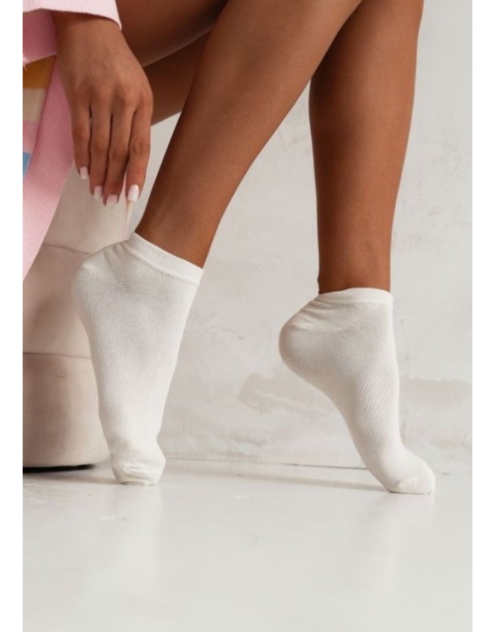 Women's socks "Sim Ecru"