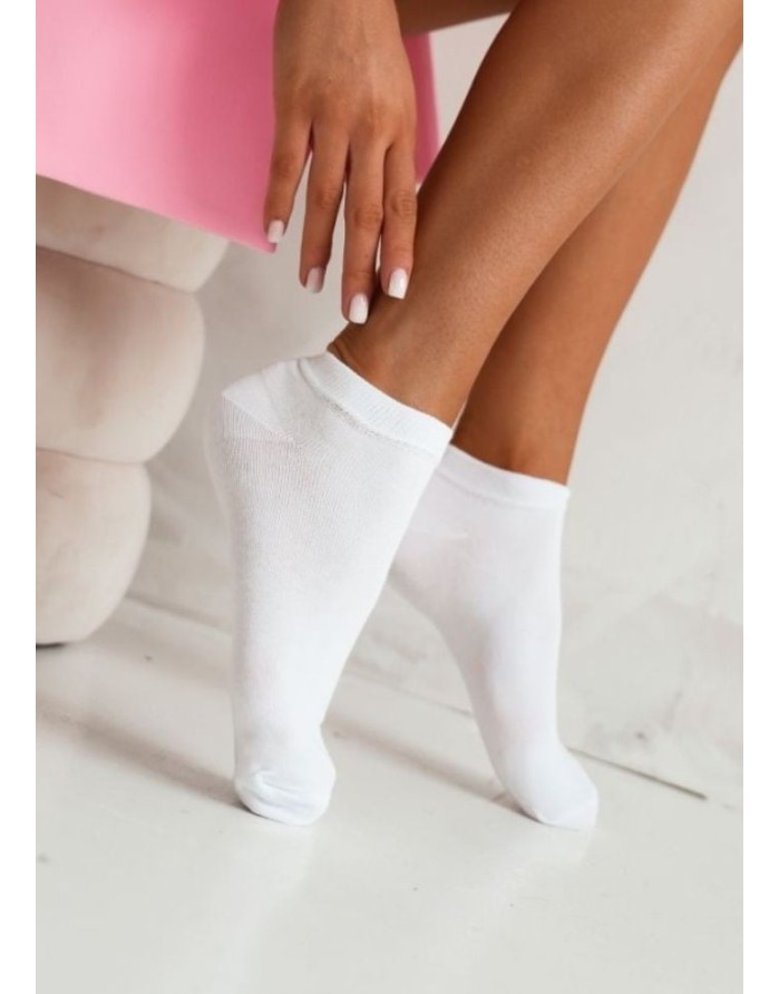 Women's socks "Sim White"