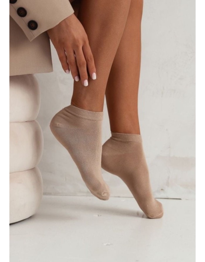 Women's socks "Sim Beige"