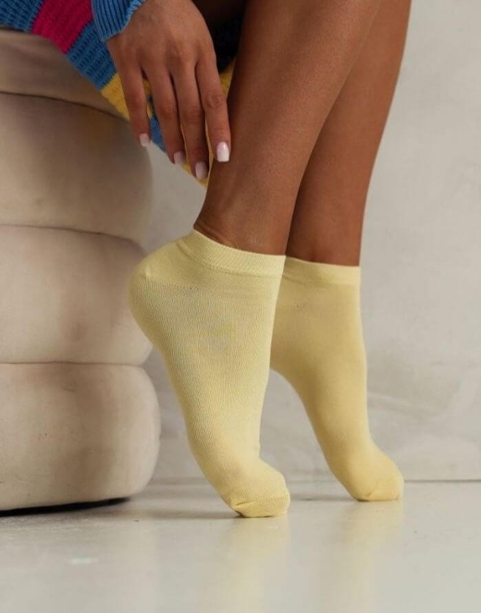 Women's socks "Sim Yellow"