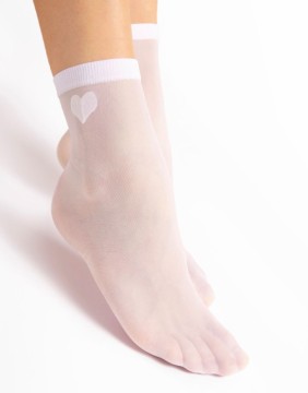 Naiste sokid "Cupido White" 20 Den