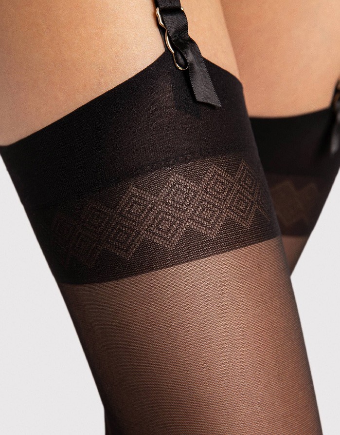 Women's socks "Romance" 20 Den