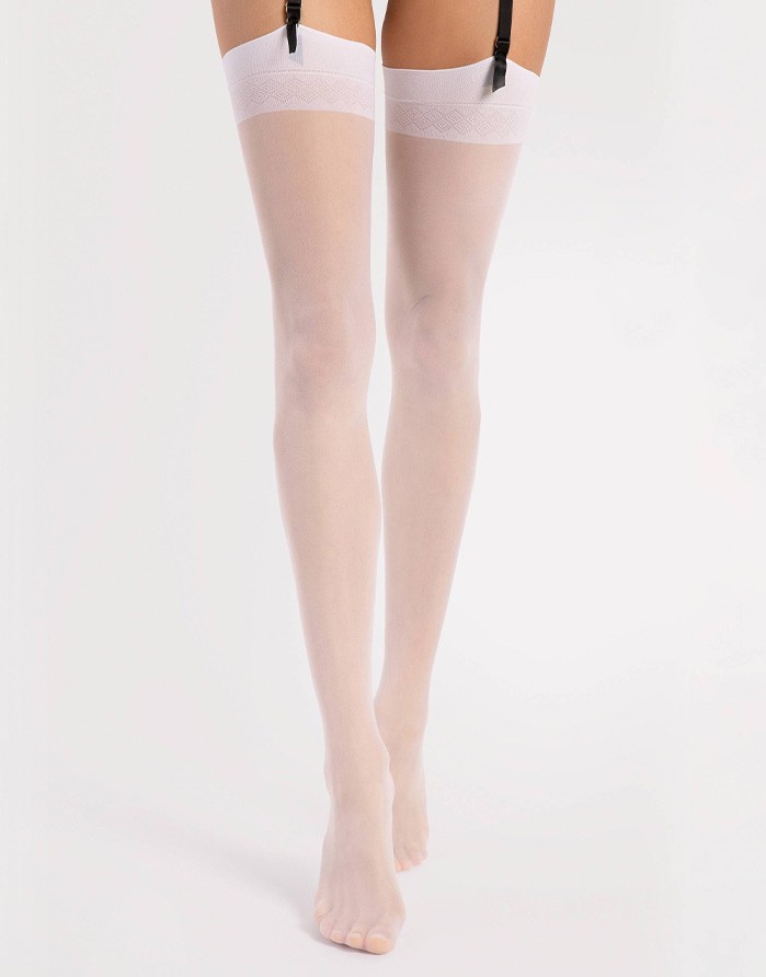 Naiste sokid "Romance White" 20 Den