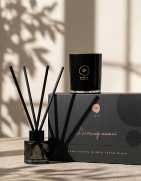 Kinkekomplekt "Laimingi namai Black"