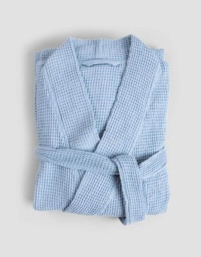 Bathrobe "Blue Vafel"