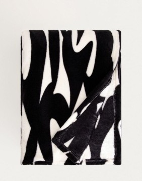 Plaid "Abstract Black" 150x200 cm