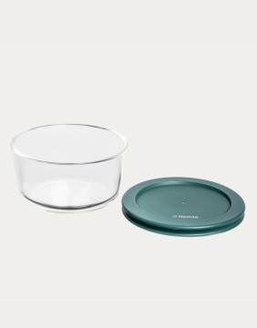 Glass Jar With Lid "Norah Green" 0,47 l