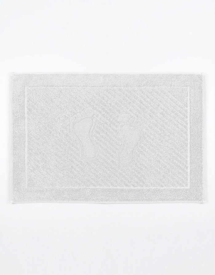 Bath mat "Feets White"
