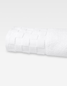 Puuvillane rätik "Grid White"