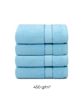 Cotton Towel "Line Placid Blue"