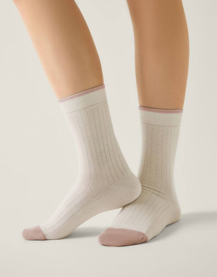 Women's socks "Margot Dusty Pink"