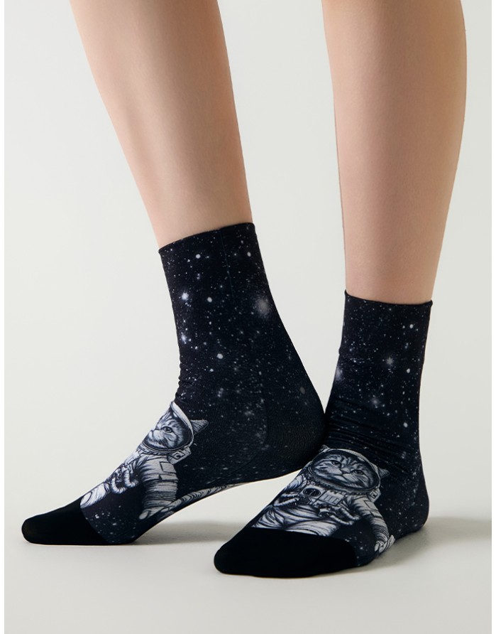 Women's socks "AstroCat"