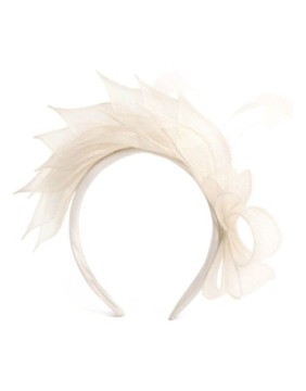 Headband "Leather White"