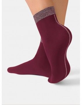Women's socks "Fantasy Bordo"