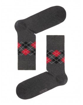 Men's Socks "Happy Dark Grey"