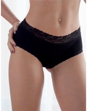 Women's Panties Classic "Lace hipster Black"