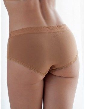 Panties Classic "Lace hipster Nude"