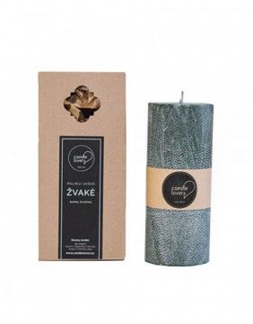 Kvepianti Apvali Žvakė Miško Tankmė 23 cm