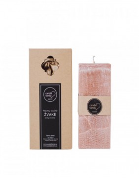 Kvepianti kvadratinė žvakė pievų peizažas 23cm