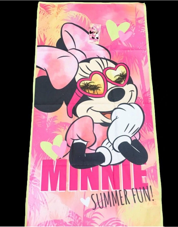 Rankšluostis "Minnie mouse" 70x140cm