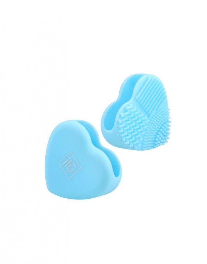 Makiažo Šepetėlių Silikoninė Valymo Kempinėlė ILŪ "Blue Choo"
