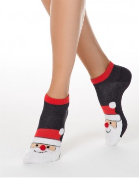 Women's socks "Santa"