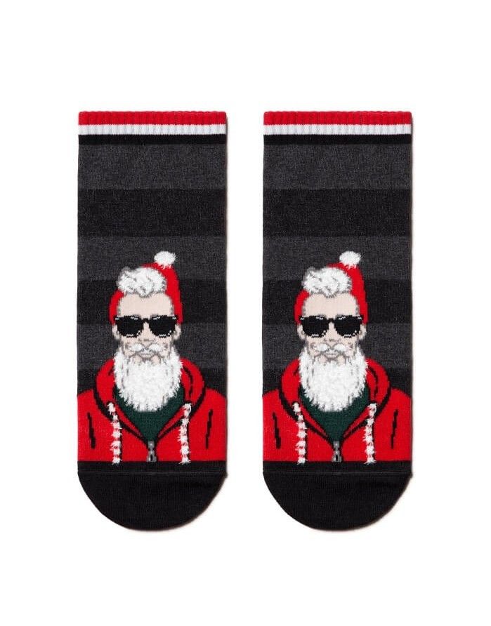 Vyriškos kojinės "Fashionable Santa"