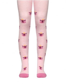 Tights For Children "King Bear Pink"