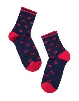 Women's socks "Red Kiss"