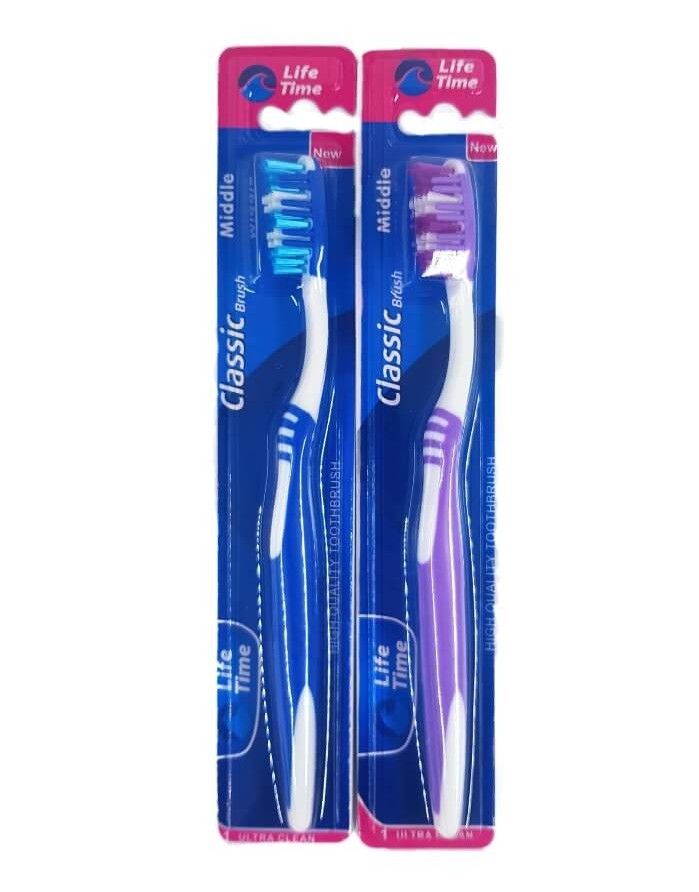 Hambaharjad "Life Time" Classic Brush Middle