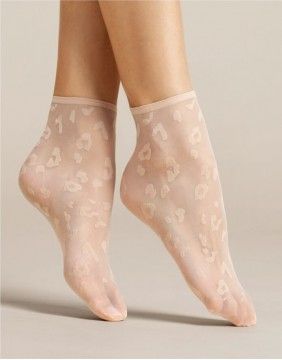 Women's socks "Doria Poudre" 8 Den