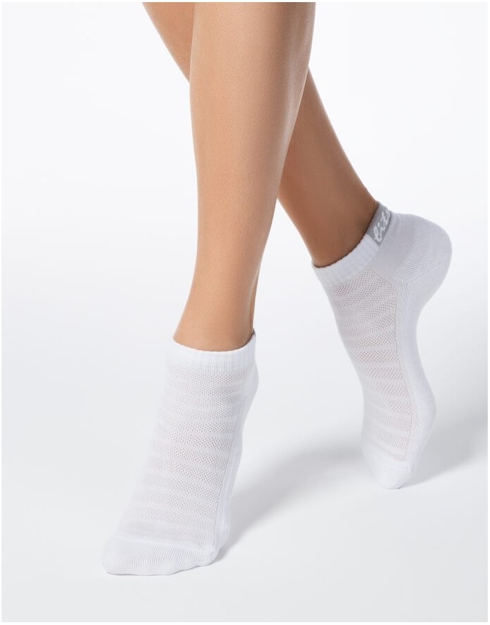 Women's socks "Alora white"