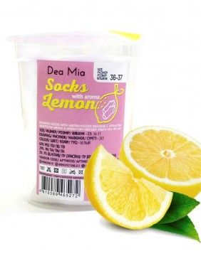 Women's socks "Dea Mia Lemon"