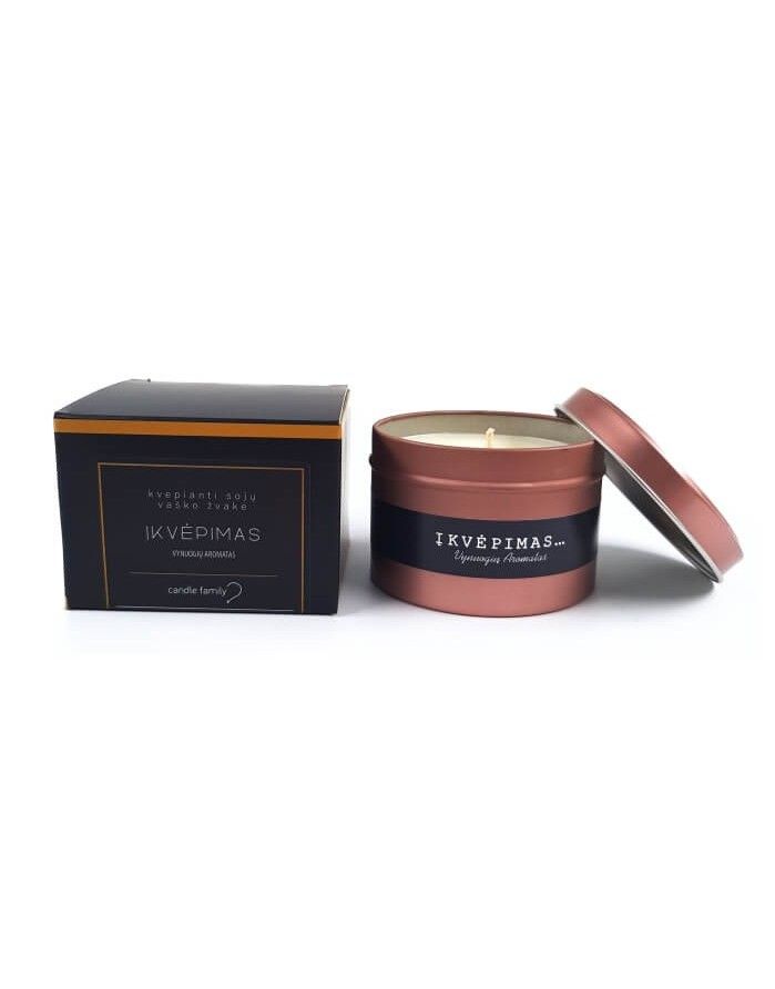 Soy wax candle "Įkvėpimas"