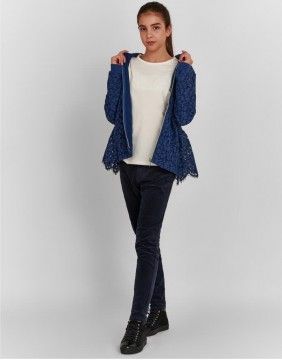 Sweatshirt "Blue Flowers"