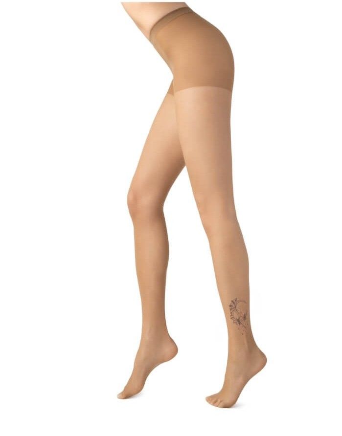 Tights "Tattoo moon" 20Den