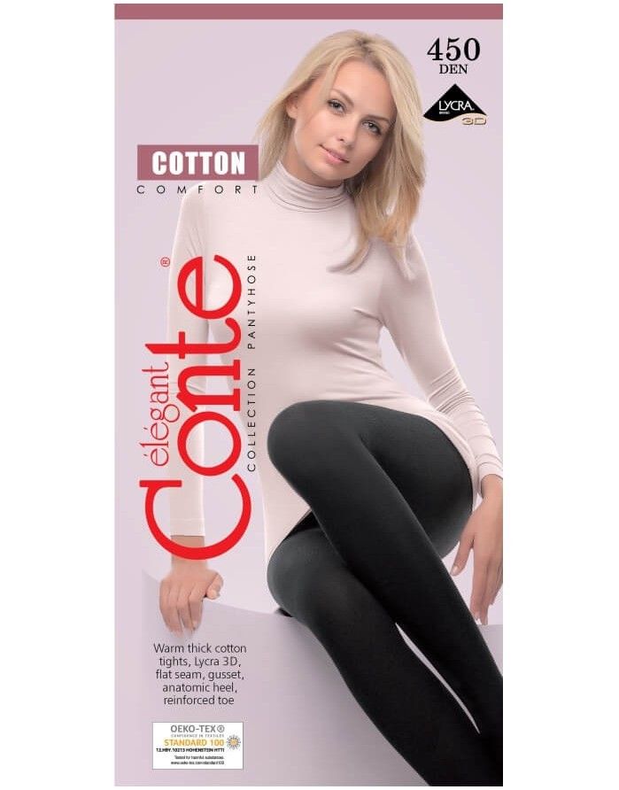 Женские колготки "Cotton" 450 Den