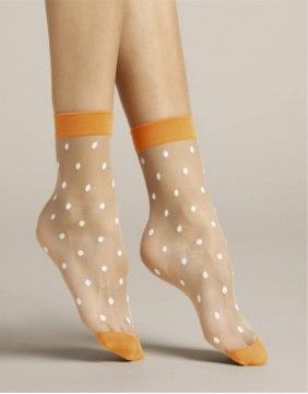 Женские носки "Papavero Orange" 20 Den