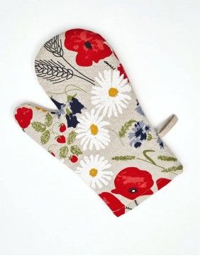 Kitchen glove "Flowers"