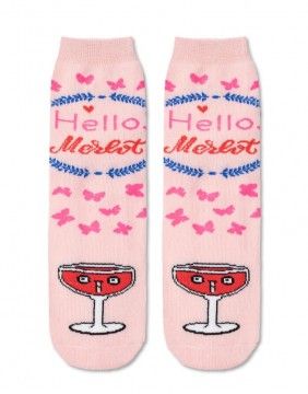 Naiste sokid "Hello Merlot"